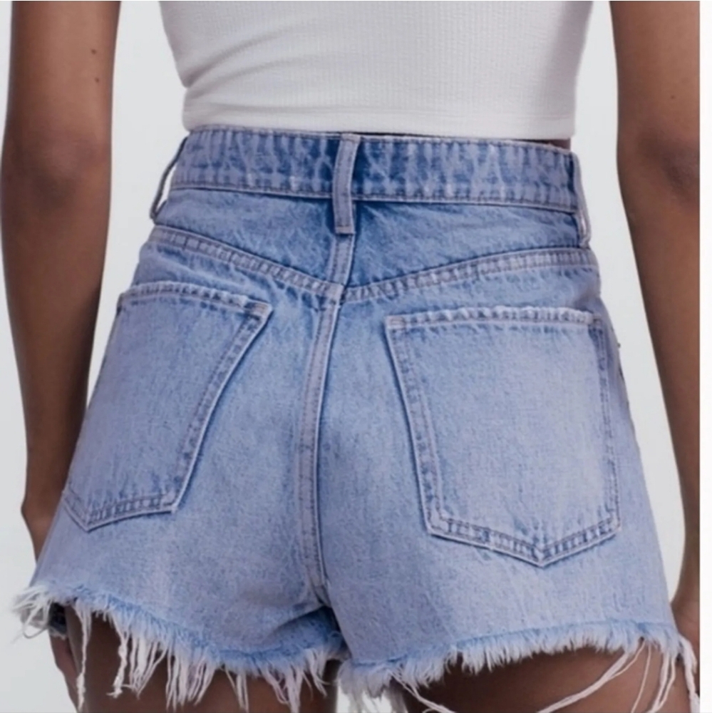 Zara Women's Jeans Shorts High Rise Size 2
